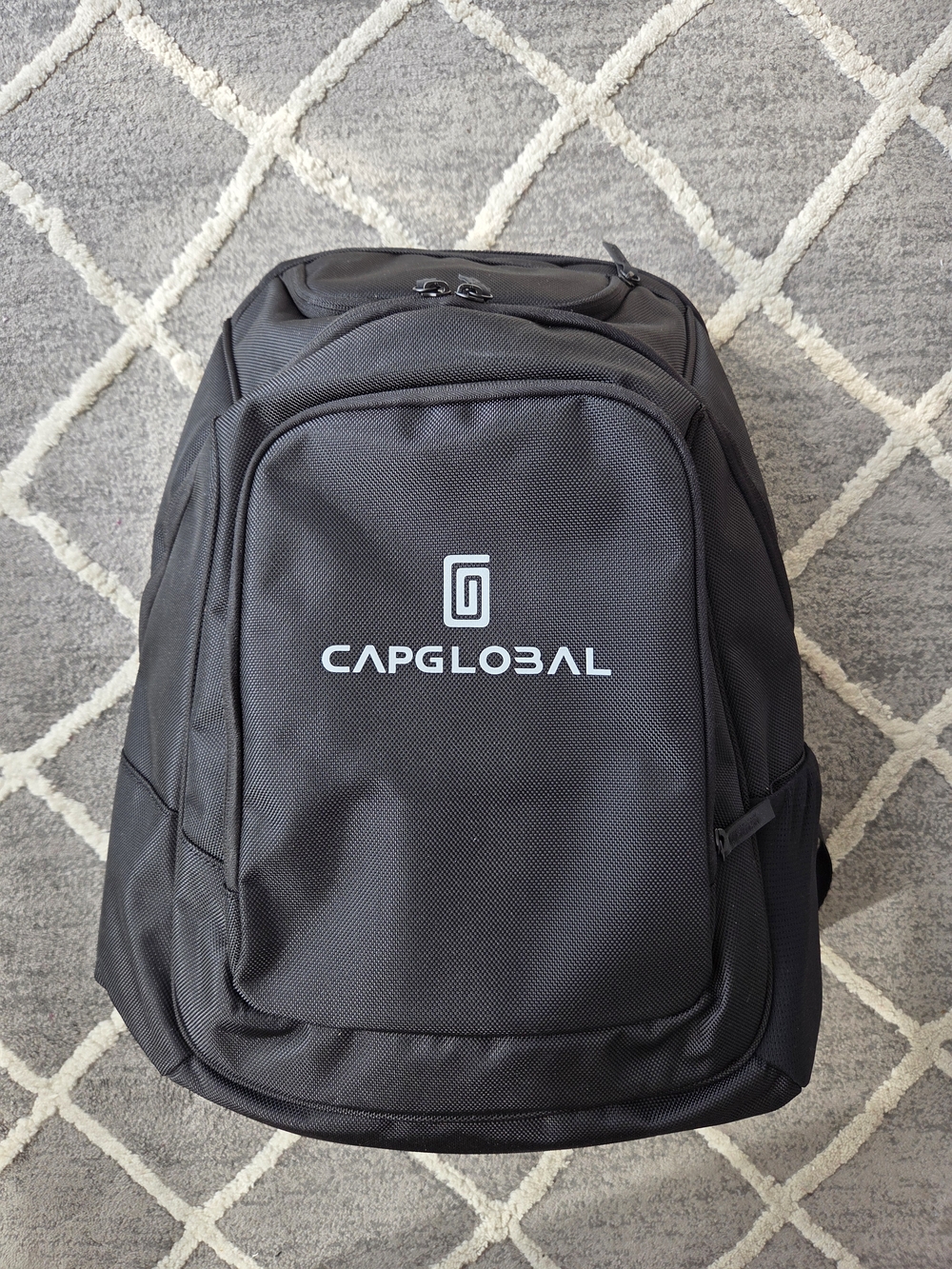 NWOT Large Black Tech Backpack